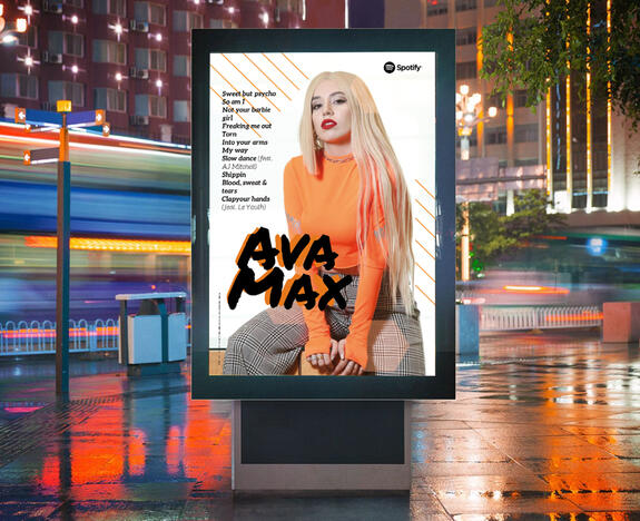 Affiche - Spotify Ava Max